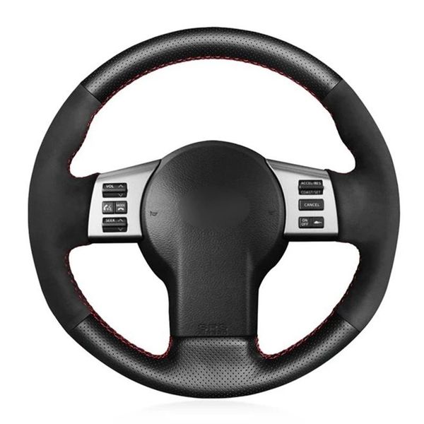 steering wheel covers diy hand-stitched black genuine leather suede car cover for infiniti fx fx35 fx45 2003-2008 350z 2002-2009
steering wheel covers diy hand-stitched black genuine leather suede car cover for infiniti fx fx35 fx45 2003-2008 350z 2002-2009