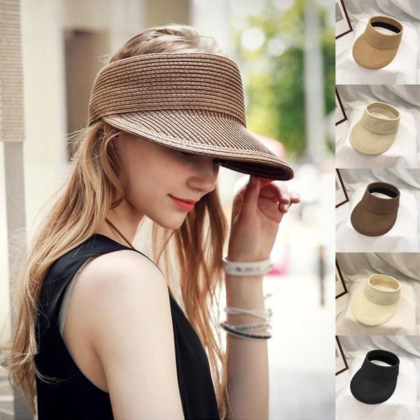 wide brim hats women sun hat straw visors caps casual sports fishing beach protection fashion, Blue;gray
wide brim hats women sun hat straw visors caps casual sports fishing beach protection fashion, Blue;gray