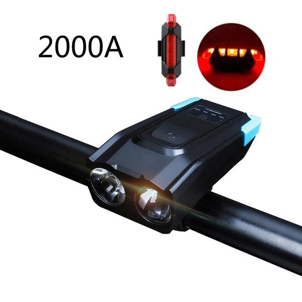 rechargeable 2000mah/4000mah 800 lumen led bicycle headlight cycling bike head light front lamp with horn lights
rechargeable 2000mah/4000mah 800 lumen led bicycle headlight cycling bike head light front lamp with horn lights