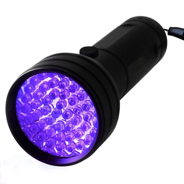 51led 395nm uv led black light ultra violet torch lamp blacklight detector for dog urine pet stains and bed bug flashlights torches
51led 395nm uv led black light ultra violet torch lamp blacklight detector for dog urine pet stains and bed bug flashlights torches