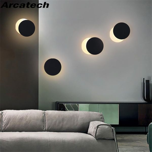creative eclipse wall lamps modern bedroom bedside sconce stairway aisle living room 5w led light indoor decor nr-230 lamp
creative eclipse wall lamps modern bedroom bedside sconce stairway aisle living room 5w led light indoor decor nr-230 lamp