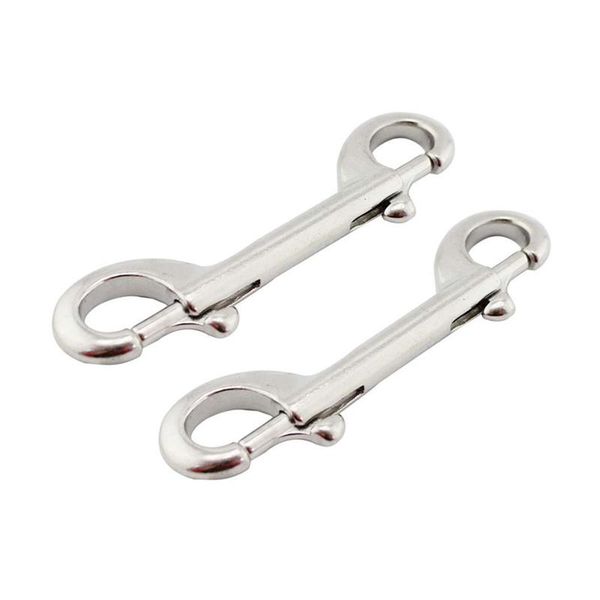 cords, slings and webbing 2pcs/pack clasp stainless steel key chain marine boat double end spring hook 
cords, slings and webbing 2pcs/pack clasp stainless steel key chain marine boat double end spring hook