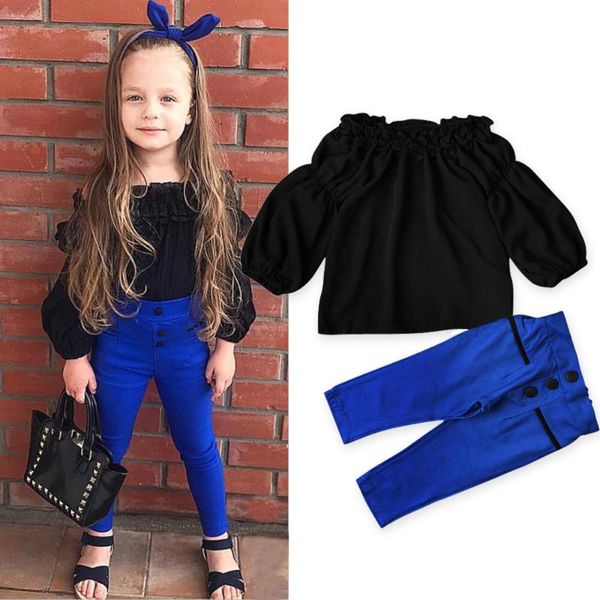 toddler baby girls off shoulder pants 2pcs set outfits kids girl clothes suit fashion children trousers ropa niña clothing sets, White
toddler baby girls off shoulder pants 2pcs set outfits kids girl clothes suit fashion children trousers ropa niña clothing sets, White