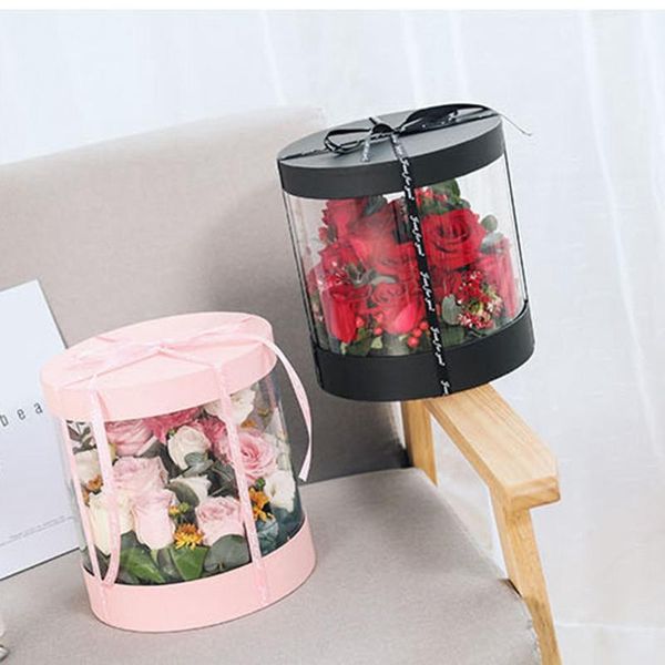 round flower paper boxes flowers bucket transparent pvc cake gift box ladies presents packing case lid party wrap
round flower paper boxes flowers bucket transparent pvc cake gift box ladies presents packing case lid party wrap