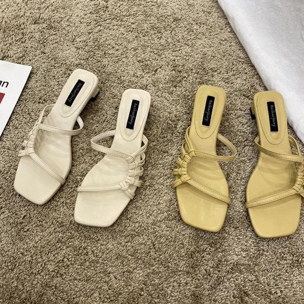 slippers 2021 women high heels outdoor slides summer shoes sandals female square toe slipper brand, Black
slippers 2021 women high heels outdoor slides summer shoes sandals female square toe slipper brand, Black