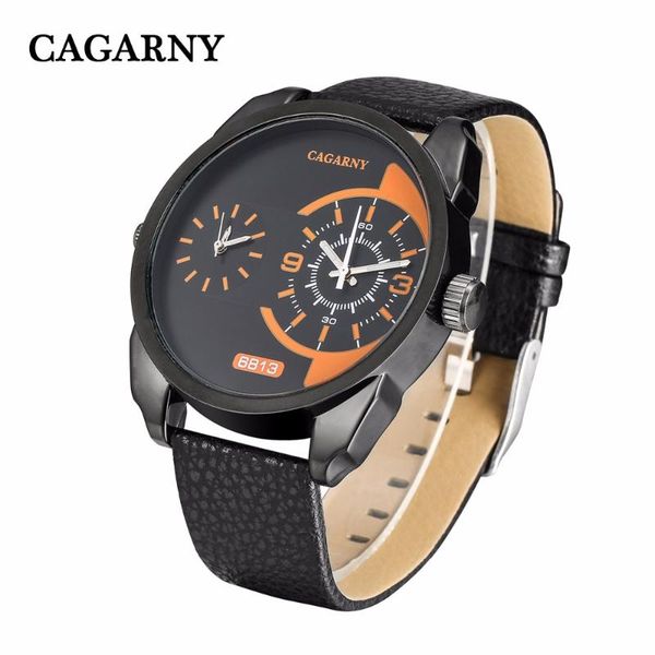 wristwatches cagarny mens watches quartz watch for men cool big case double movement band sports wristwatch relogio masculino, Slivery;brown
wristwatches cagarny mens watches quartz watch for men cool big case double movement band sports wristwatch relogio masculino, Slivery;brown