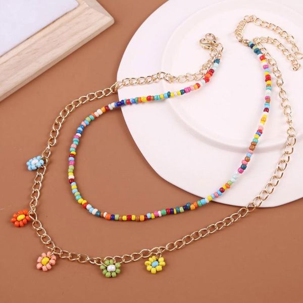 chains korean flower choker necklace for women boho acrylic clavicle chain short necklaces fashion jewelry trend, Silver
chains korean flower choker necklace for women boho acrylic clavicle chain short necklaces fashion jewelry trend, Silver