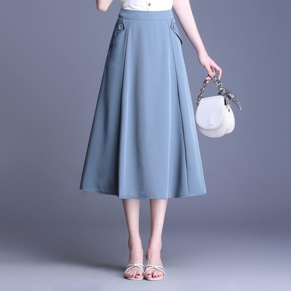 skirts korean casual silk skirt women elegant satin office lady high waist plus size faldas mujer moda long, Black
skirts korean casual silk skirt women elegant satin office lady high waist plus size faldas mujer moda long, Black