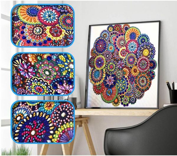 frameless special-shaped drill diamond painting mandala flower modern pattern diy 5d part cross stitch kit crystal art
frameless special-shaped drill diamond painting mandala flower modern pattern diy 5d part cross stitch kit crystal art