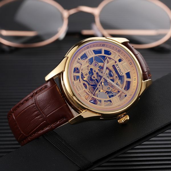 mechanical watchbyino2021 concept fashion trendy men's belt hollow out automatic, Slivery;brown
mechanical watchbyino2021 concept fashion trendy men's belt hollow out automatic, Slivery;brown