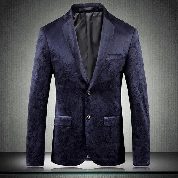 men's suits & blazers luxury velvet blazer male british style wedding prom single breasted for man fashion slim fit mens 5xl, White;black
men's suits & blazers luxury velvet blazer male british style wedding prom single breasted for man fashion slim fit mens 5xl, White;black