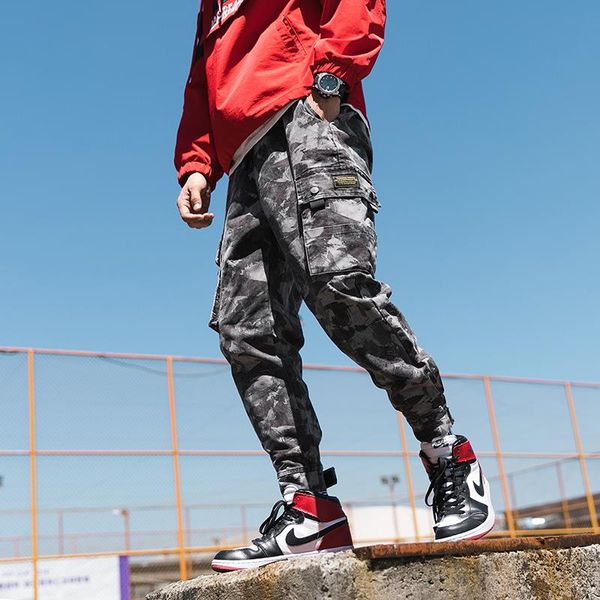men's pants harajuku joggers men army green high street loose camouflage hip hop casual male modis cargo fashion japanese homme, Black
men's pants harajuku joggers men army green high street loose camouflage hip hop casual male modis cargo fashion japanese homme, Black