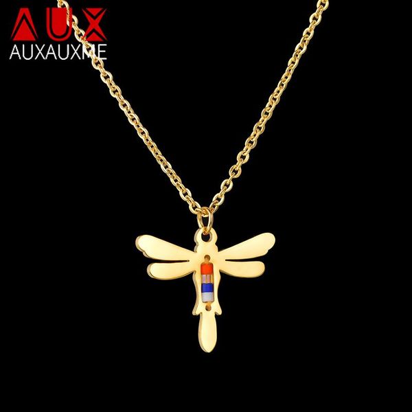 pendant necklaces auxauxme cute rice beads dragonfly necklace stainless steel animal chian for women girl birthday gifts, Silver
pendant necklaces auxauxme cute rice beads dragonfly necklace stainless steel animal chian for women girl birthday gifts, Silver