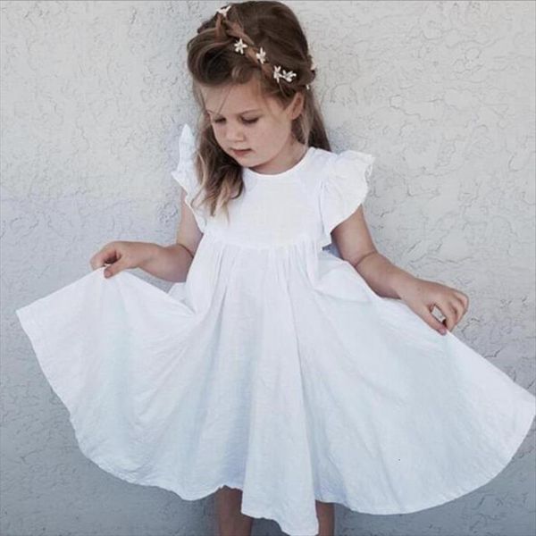 girls summer children clothes kid girl dresses fly sleeve princess cotton linen lace casual 2 colors, Red;yellow
girls summer children clothes kid girl dresses fly sleeve princess cotton linen lace casual 2 colors, Red;yellow