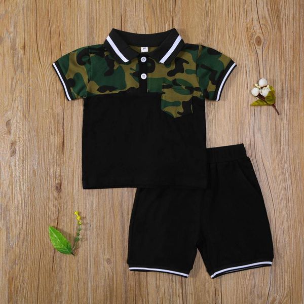clothing sets summer 2 pieces kids suit set boys camouflage print turn-down collar short sleeve shirt+elasticated black shorts 2-6 years, White
clothing sets summer 2 pieces kids suit set boys camouflage print turn-down collar short sleeve shirt+elasticated black shorts 2-6 years, White