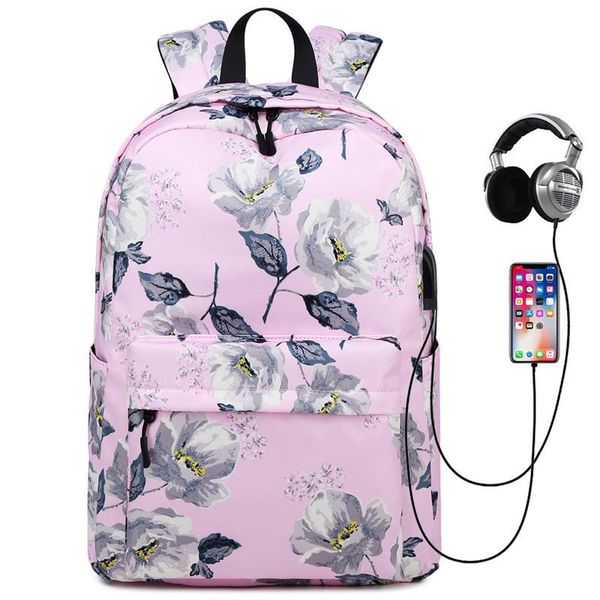 backpack female schoolbag big capacity lapfor teen girls usb charging flower print women travel bag
backpack female schoolbag big capacity lapfor teen girls usb charging flower print women travel bag