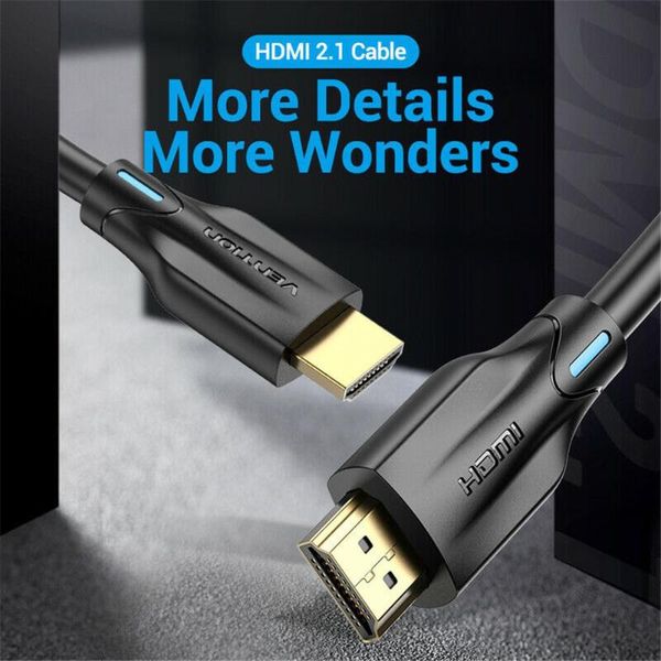 audio cables & connectors 2.1 hd cable black hdr high definition 8k60hz/4k120hz computer fortv video
audio cables & connectors 2.1 hd cable black hdr high definition 8k60hz/4k120hz computer fortv video