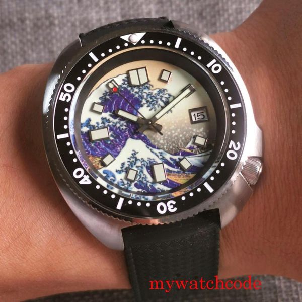 wristwatches tandorio 44mm 24 jewels nh35a mechanical automatic mens watch sapphire crysstal 200m waterproof kanagawa surfing dial, Slivery;brown
wristwatches tandorio 44mm 24 jewels nh35a mechanical automatic mens watch sapphire crysstal 200m waterproof kanagawa surfing dial, Slivery;brown