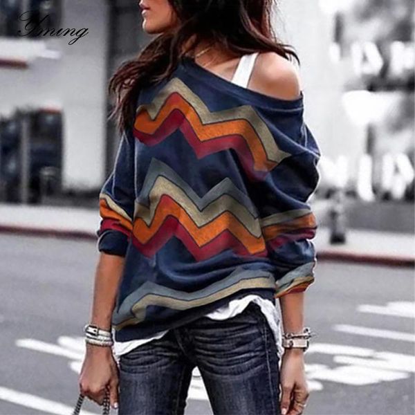 women's sweaters yming fashion oversized pull sweater women long sleeve pullover 2021 autumn rainbow jumper knitted chic woman truien, White;black
women's sweaters yming fashion oversized pull sweater women long sleeve pullover 2021 autumn rainbow jumper knitted chic woman truien, White;black
