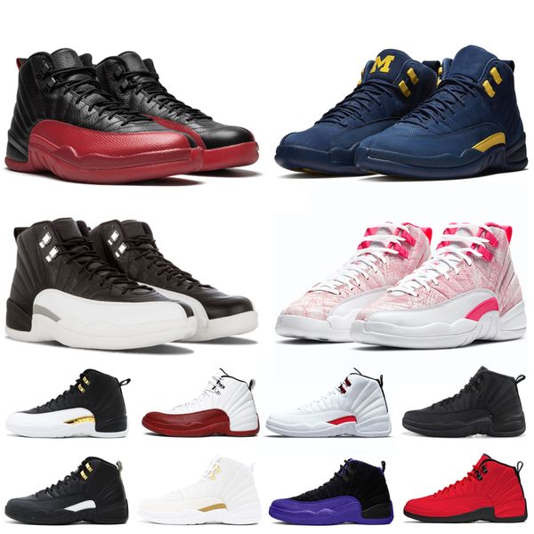 12 12s men basketball shoes royalty grind triple black reverse flu game dark concord michigan indigo the master trainers sports sneakers
12 12s men basketball shoes royalty grind triple black reverse flu game dark concord michigan indigo the master trainers sports sneakers