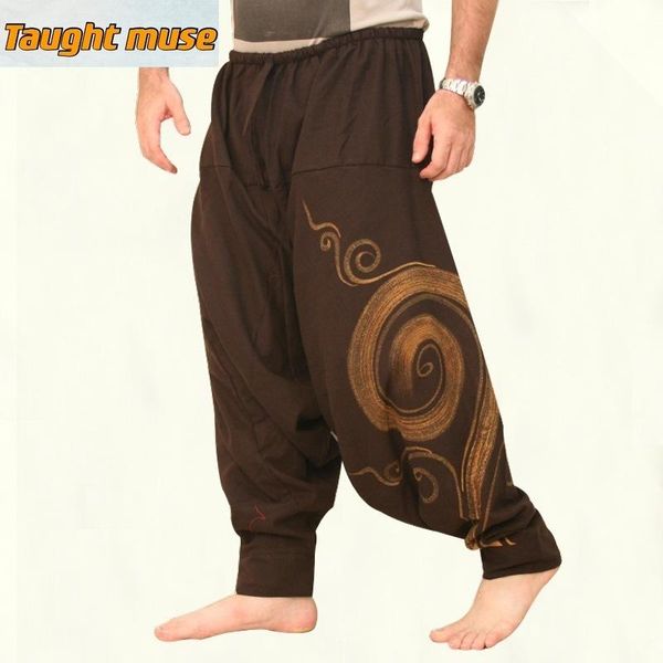 retro men's pants elastic leisure loose hip-hop men slacks pull on the rope joggers streetwear, Black
retro men's pants elastic leisure loose hip-hop men slacks pull on the rope joggers streetwear, Black