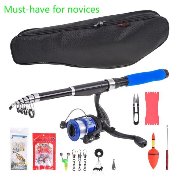 fishing rod and reel combos full kit, carbon fiber pole essential gear for beginners kit combo
fishing rod and reel combos full kit, carbon fiber pole essential gear for beginners kit combo