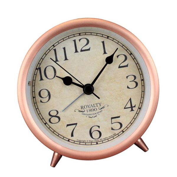 1pc deskalarm clock retro vintage bedroom metal silent for students kids children without battery (number) desk & table clocks
1pc deskalarm clock retro vintage bedroom metal silent for students kids children without battery (number) desk & table clocks