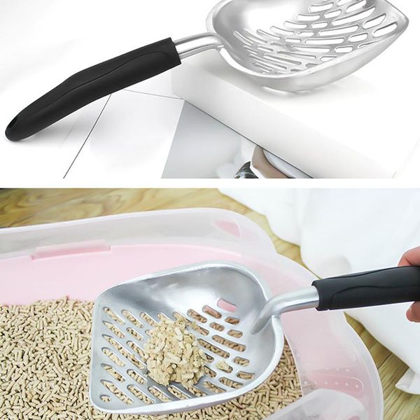 cat litter scoop big metal for sifter with deep shovel and ergonomic handle made of heavy duty solid aluminum grooming
cat litter scoop big metal for sifter with deep shovel and ergonomic handle made of heavy duty solid aluminum grooming