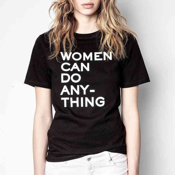 women's t-shirt can do anything letter graphic tee shirts woman summer short sleeve o neck tshirts casual classic t-shirts 20, White
women's t-shirt can do anything letter graphic tee shirts woman summer short sleeve o neck tshirts casual classic t-shirts 20, White