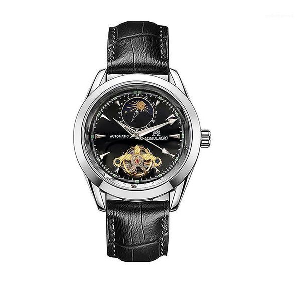 wristwatches 2021 aokulasic brand watch men automatic mechanical mens tourbillon 42mm waterproof luxury moon students, Slivery;brown
wristwatches 2021 aokulasic brand watch men automatic mechanical mens tourbillon 42mm waterproof luxury moon students, Slivery;brown
