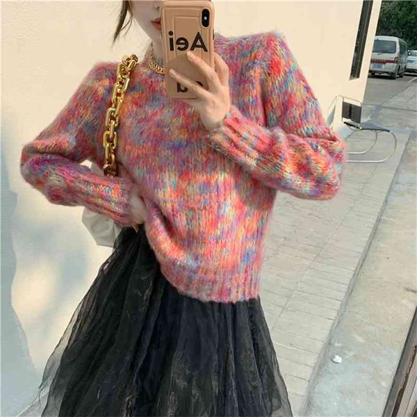 knitted two piece set women rainbow pullover sweater+ elegant chic black skirt office lady korean autumn women's clothing 210519, White
knitted two piece set women rainbow pullover sweater+ elegant chic black skirt office lady korean autumn women's clothing 210519, White