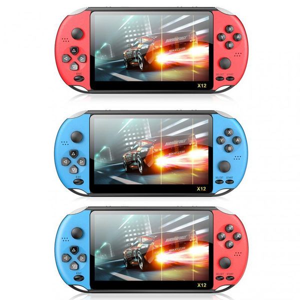 portable game players x12 5.1 inch video console handheld player built in 1000 games double rocker joystick controller spupport tf card 
portable game players x12 5.1 inch video console handheld player built in 1000 games double rocker joystick controller spupport tf card