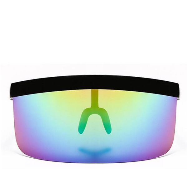 fashion sunglasses women men brand design goggle sun glasses big frame shield visor windproof, White;black
fashion sunglasses women men brand design goggle sun glasses big frame shield visor windproof, White;black