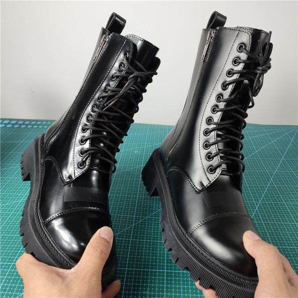 boots designer luxury 2021 autumn and winter new ladies paris thick-soled martin street lace zipper ankle logo size 35-40, Black
boots designer luxury 2021 autumn and winter new ladies paris thick-soled martin street lace zipper ankle logo size 35-40, Black