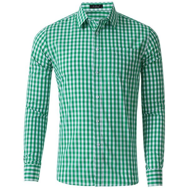 men's casual shirts spring autumn plaid print cotton long sleeve turn down collar cardigan shirt men button up blouses top, White;black
men's casual shirts spring autumn plaid print cotton long sleeve turn down collar cardigan shirt men button up blouses top, White;black