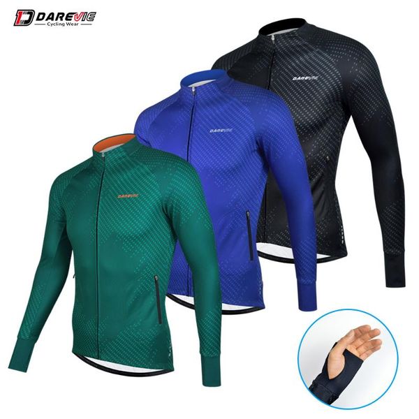 racing jackets darevie long sleeve cycling jersey thin plus velvet thumb hole thermal warm mtb road spring autumn, Black;red
racing jackets darevie long sleeve cycling jersey thin plus velvet thumb hole thermal warm mtb road spring autumn, Black;red