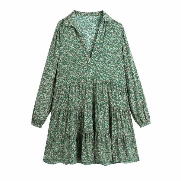 casual dresses women digital printing v neck tiered ruffle mini dress female long sleeve clothes lady loose vestido d8536, Black;gray
casual dresses women digital printing v neck tiered ruffle mini dress female long sleeve clothes lady loose vestido d8536, Black;gray