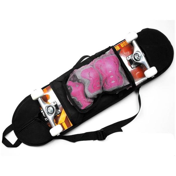 outdoor bags skateboard backpack practical black chiffon shoulder bag adjustable strap mesh pouch longboard carry
outdoor bags skateboard backpack practical black chiffon shoulder bag adjustable strap mesh pouch longboard carry