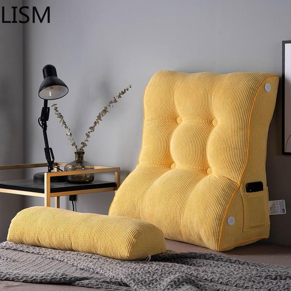 bedside cushion headboard triangle bag pillow large chair cushions backrest for bed cojin cojines decorativos para sofa cushion/decorative 
bedside cushion headboard triangle bag pillow large chair cushions backrest for bed cojin cojines decorativos para sofa cushion/decorative