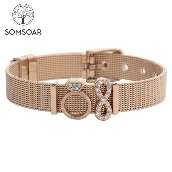 tennis somsoar jewelry rose gold will you marry me mesh armband bracelet slide charm set as valentines gift for women, Golden;silver
tennis somsoar jewelry rose gold will you marry me mesh armband bracelet slide charm set as valentines gift for women, Golden;silver