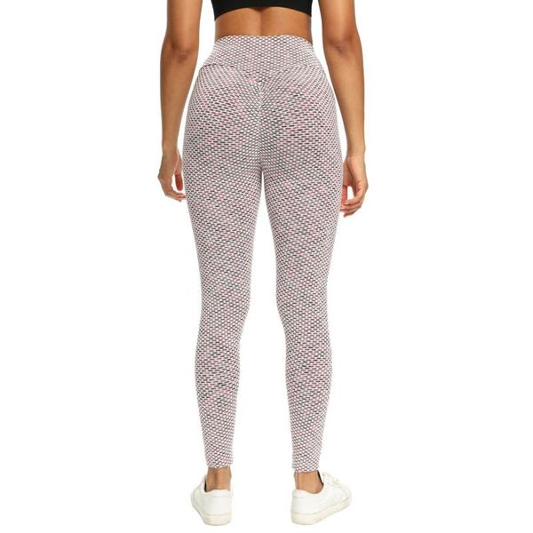 women's leggings colorful honeycomb yoga pants peach hip fitness high waist jacquard bubble female style 2021 wn*, Black
women's leggings colorful honeycomb yoga pants peach hip fitness high waist jacquard bubble female style 2021 wn*, Black