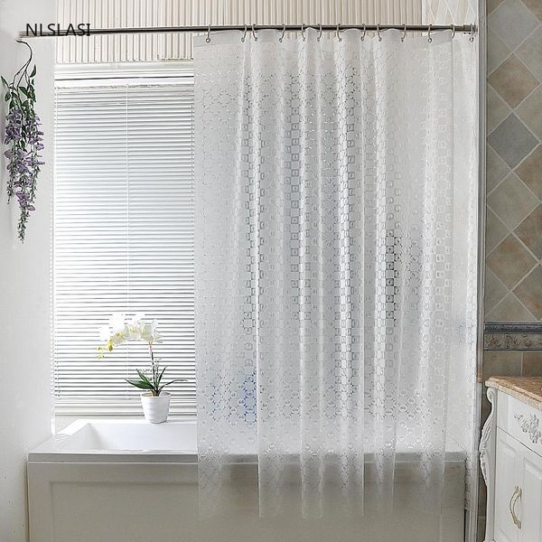 simple matte 1pc thickening peva waterproof shower curtain translucent bathroom accessories bath with hooks curtains
simple matte 1pc thickening peva waterproof shower curtain translucent bathroom accessories bath with hooks curtains