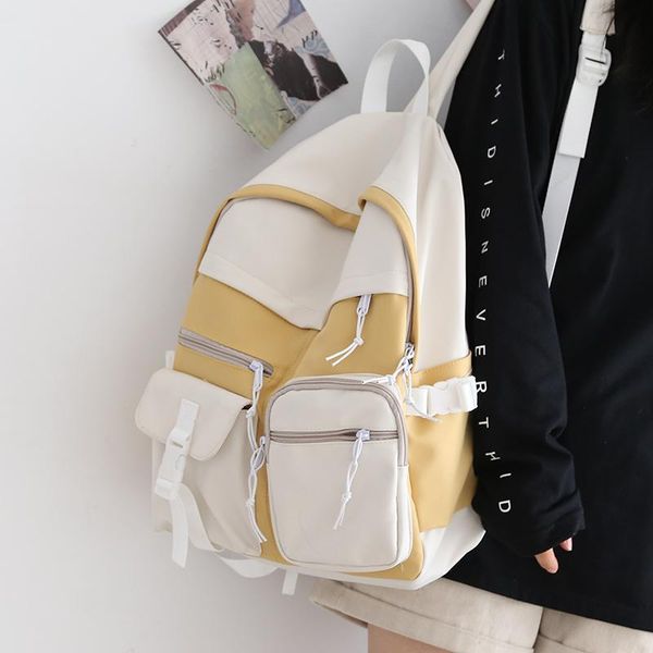 mori small fresh women backpack female panelled college shoulder school bags waterproof backpacks for teenagers girls
mori small fresh women backpack female panelled college shoulder school bags waterproof backpacks for teenagers girls