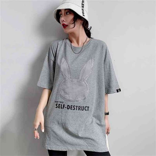 female applique drilling shir shor sleeve summer loose mid-lengh clohes harajuku woman shir clohing women 210507, White
female applique drilling shir shor sleeve summer loose mid-lengh clohes harajuku woman shir clohing women 210507, White