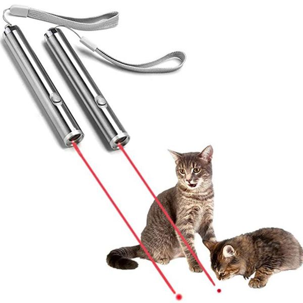 cat play toy funny led stainless steel two in one interaction pen red laser pointer for pet dog toys
cat play toy funny led stainless steel two in one interaction pen red laser pointer for pet dog toys
