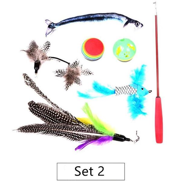 cat toys funny interactive feather toy flexible teaser wand for cats kitten playing with 6pcs set
cat toys funny interactive feather toy flexible teaser wand for cats kitten playing with 6pcs set