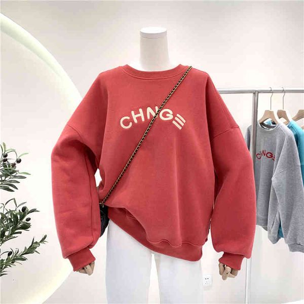 knits hoodies women chic letter simple oversized sweatshirt thicker soft fall basic clothing ndjv n4pp, White
knits hoodies women chic letter simple oversized sweatshirt thicker soft fall basic clothing ndjv n4pp, White