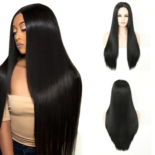 synthetic wigs benegem lace front wig long straight black hair heat resistant fiber middle part for women daily party wear
synthetic wigs benegem lace front wig long straight black hair heat resistant fiber middle part for women daily party wear
