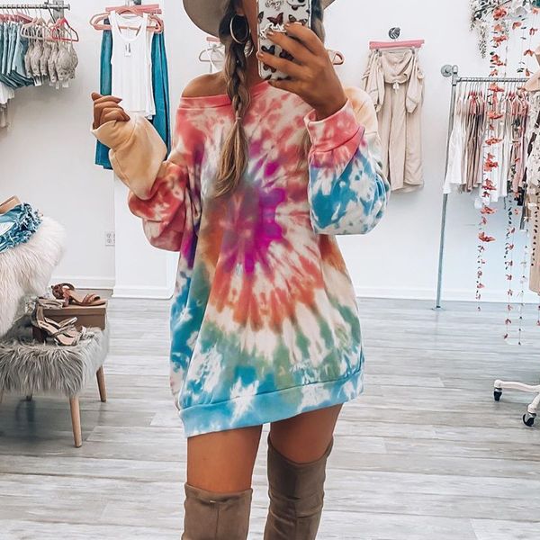 new style tie-dye printed sweater fashion gradient diagonal collar long sleeve casual women's clothing2022, Black
new style tie-dye printed sweater fashion gradient diagonal collar long sleeve casual women's clothing2022, Black