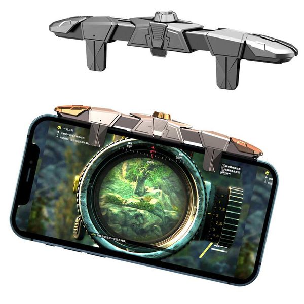 game controllers & joysticks 6 finger pubg mobile controller phone gamepad trigger l1 r1 aim /shooter button joystick for android
game controllers & joysticks 6 finger pubg mobile controller phone gamepad trigger l1 r1 aim /shooter button joystick for android